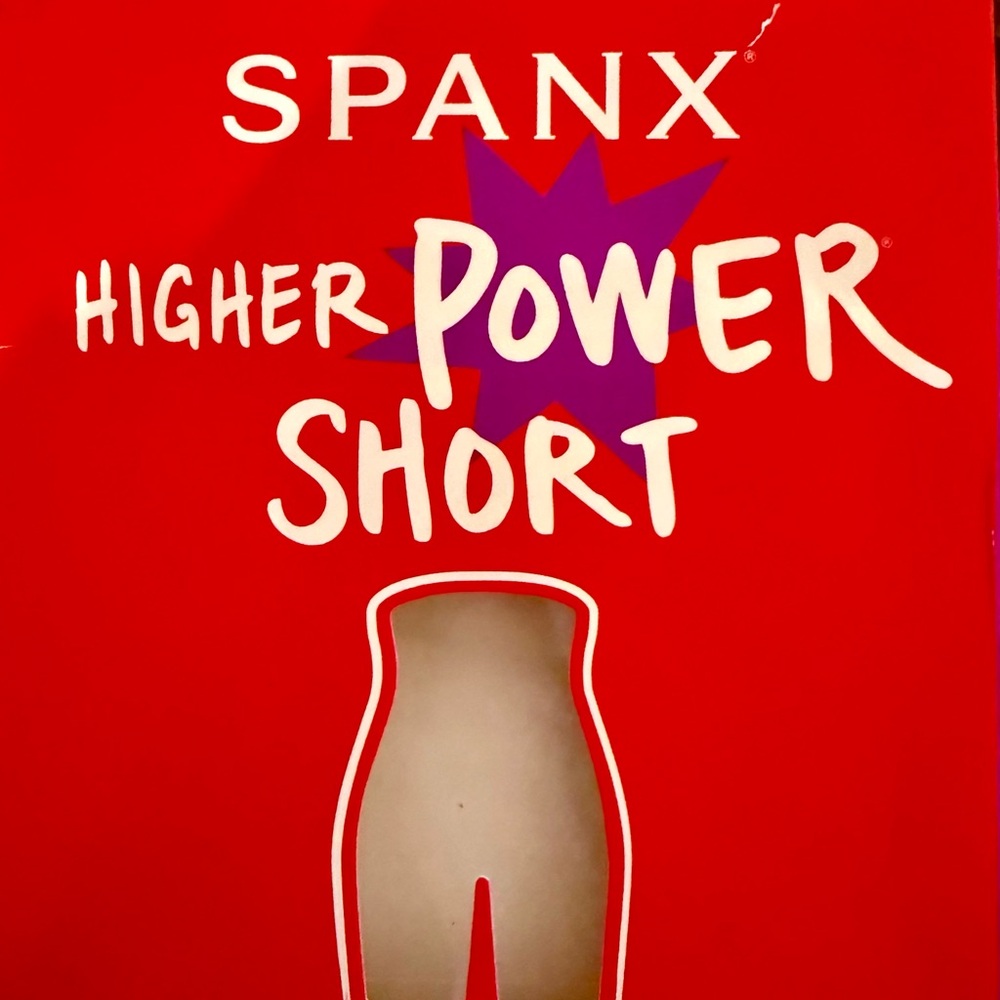 NIB SPANX - HIGHER POWER HIGH WAISTED SHORT